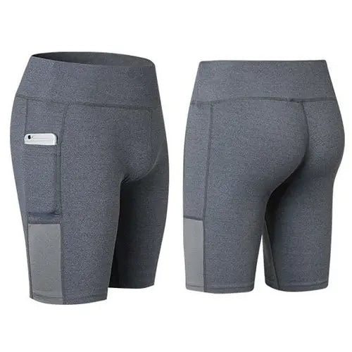 All Seasons Yoga Shorts Stretchable With Phone Pocket - Image #18