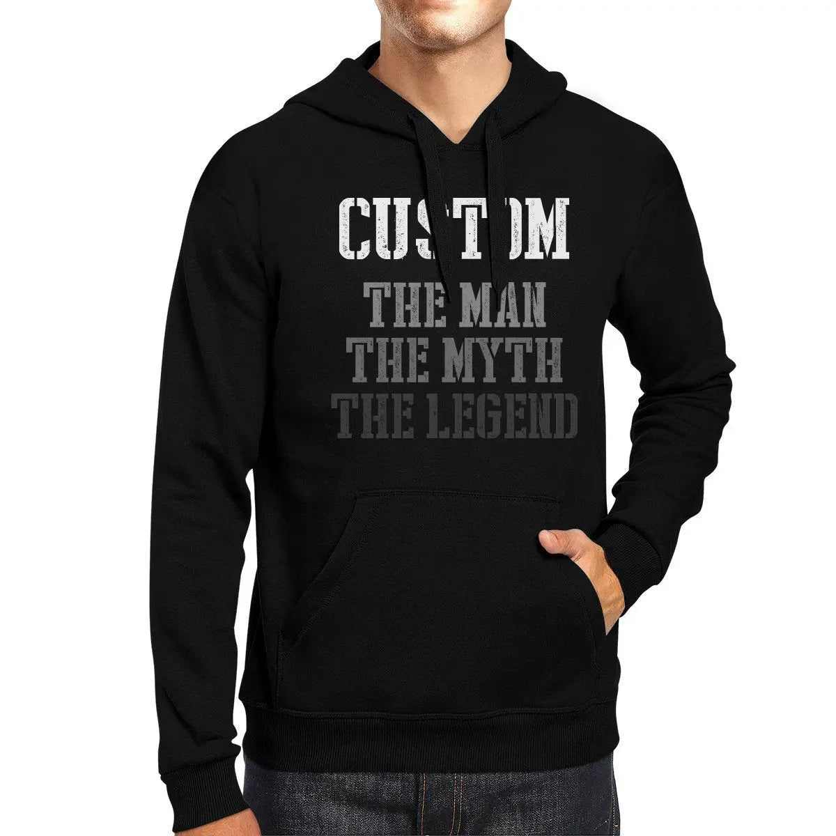 Custom Name The Man Myth Legend Hoodie For Grandpa - Image #5