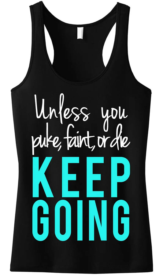 KEEP GOING Workout Tank Top - Image #1