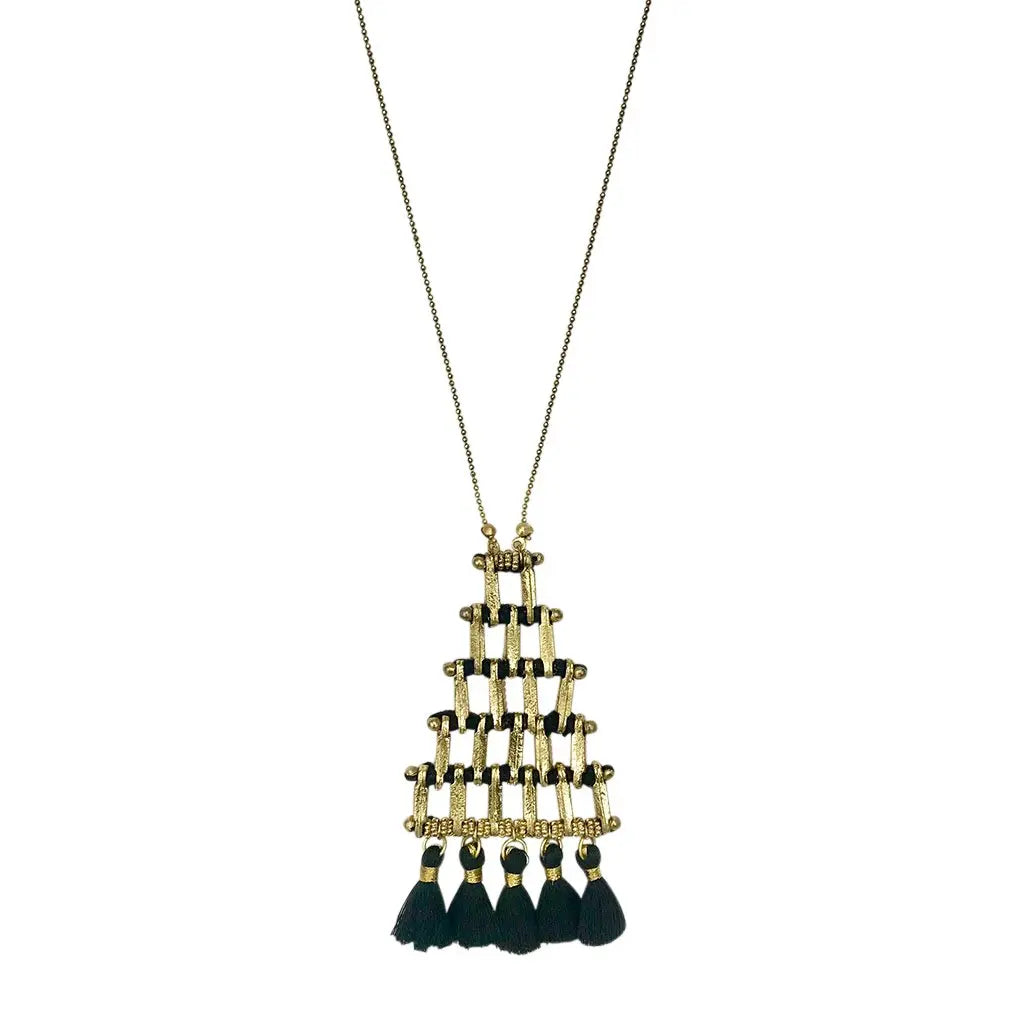 Kai Pyramid Necklace - Image #1