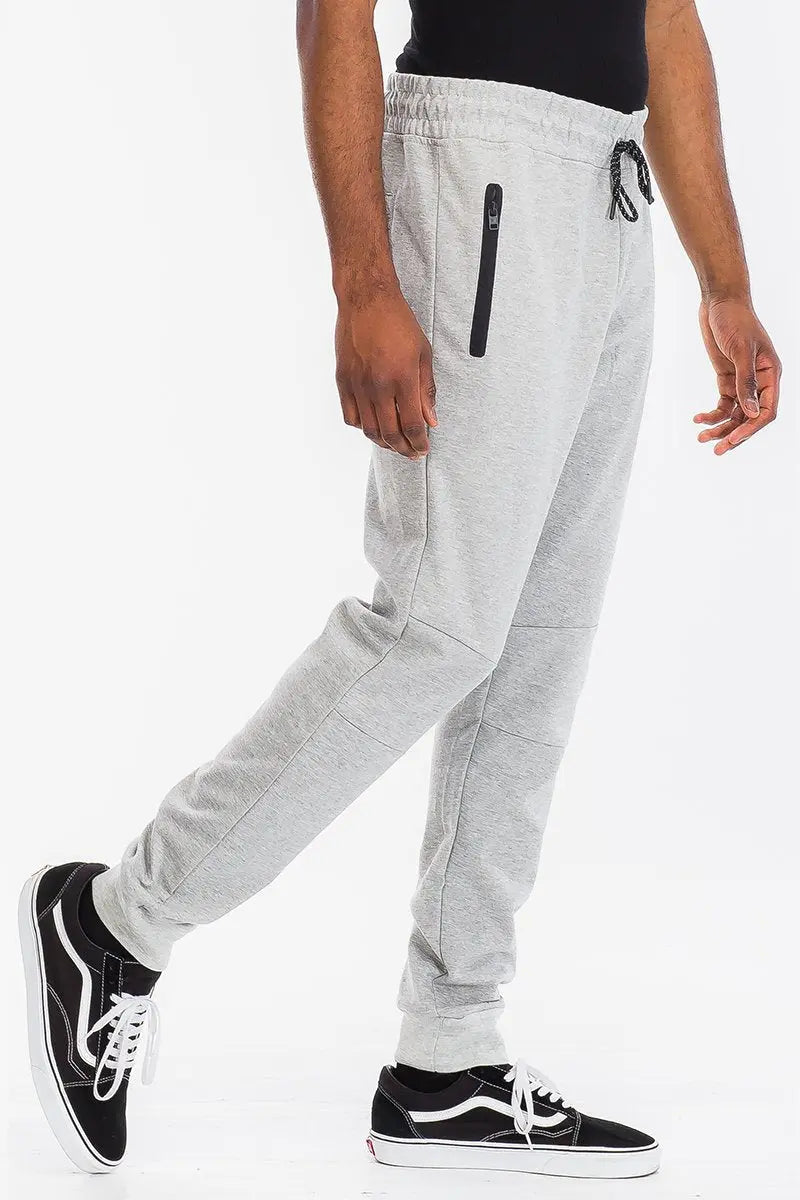 HEATHERED COTTON SWEATS - Image #1