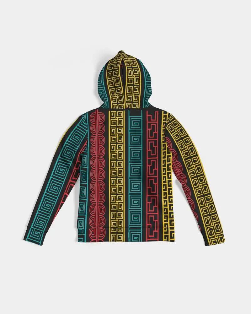 Womens Hoodie - Pullover Hooded Sweatshirt - Graphic/Multicolor - Image #7