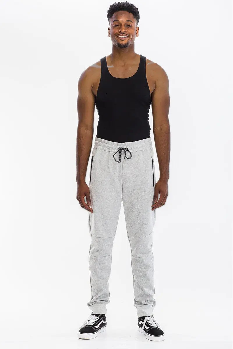 HEATHERED COTTON SWEATS - Image #3