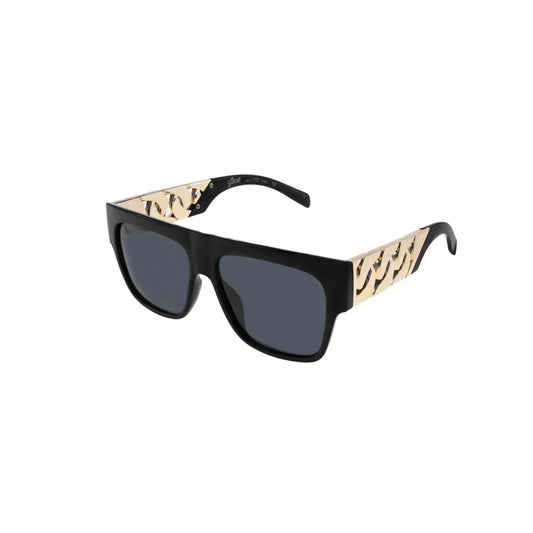 Jase New York Cache Sunglasses in Matte Black - Image #1