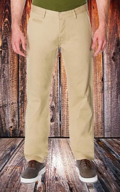 65 MCMLXV Men's Khaki Chino Pant - Image #8