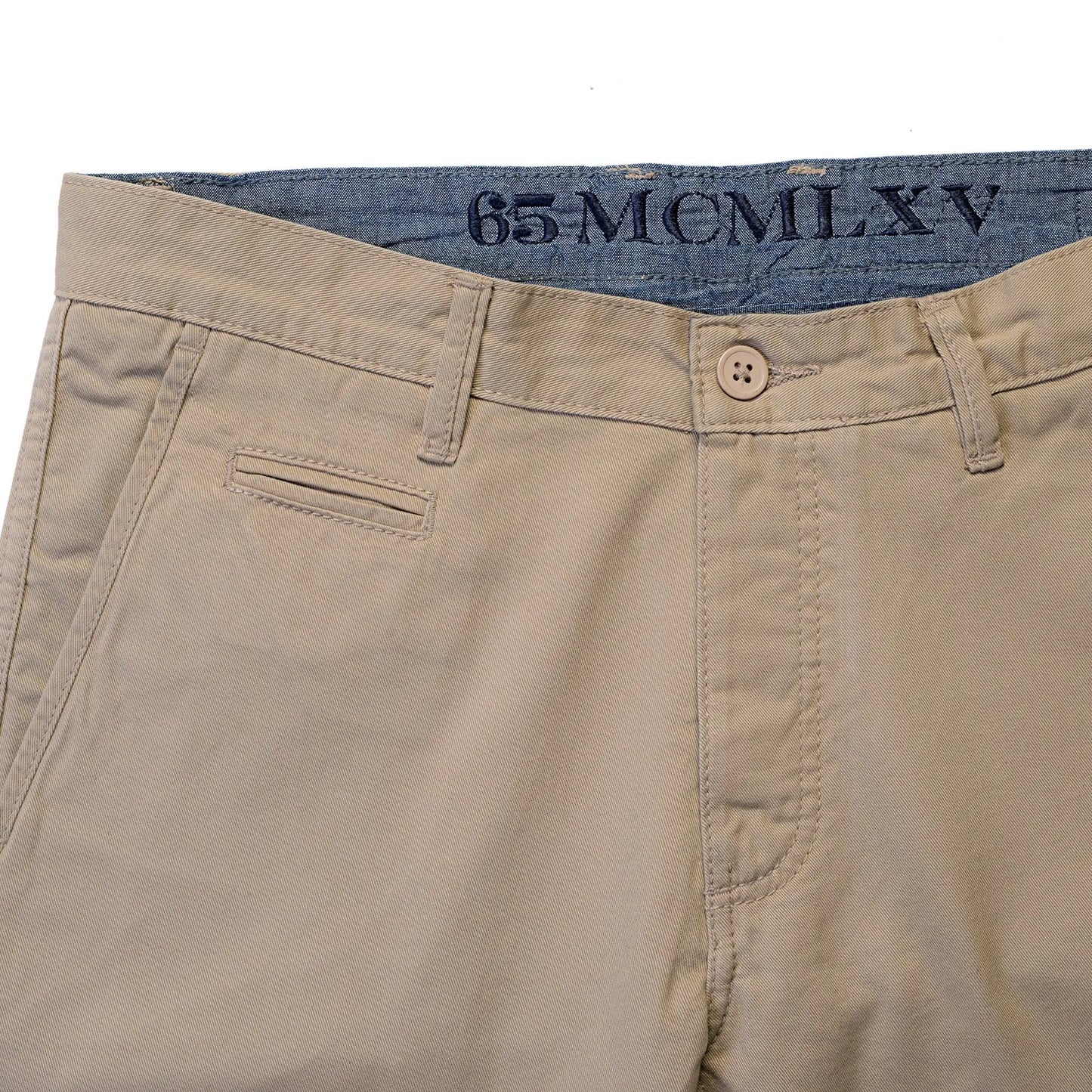 65 MCMLXV Men's Khaki Chino Pant - Image #6