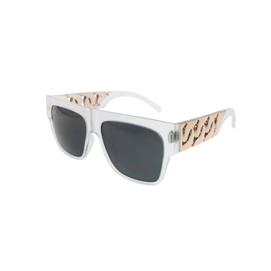 Jase New York Cache Sunglasses in Frost - Image #1