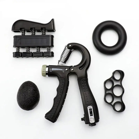 Gym Fitness Adjustable Count Hand Grip Set - Image #1