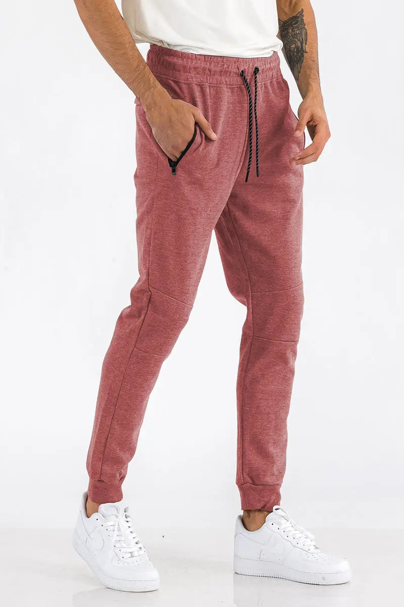 HEATHERED COTTON SWEATS - Image #1