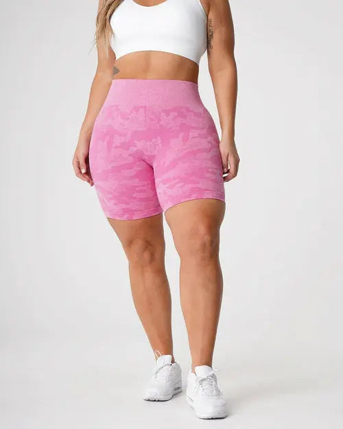 Shorts Women Seamless Soft Workout Leggins - Image #9