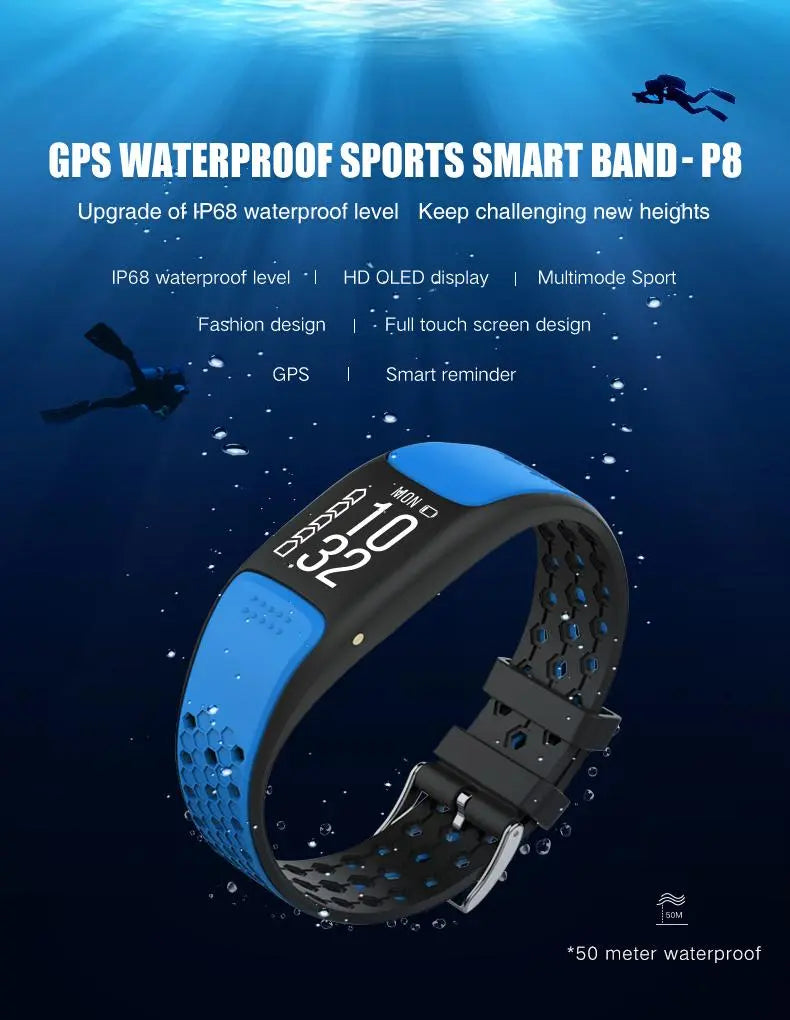 Smart Fit Sporty Fitness Tracker and Waterproof Swimmers Watch - Image #10